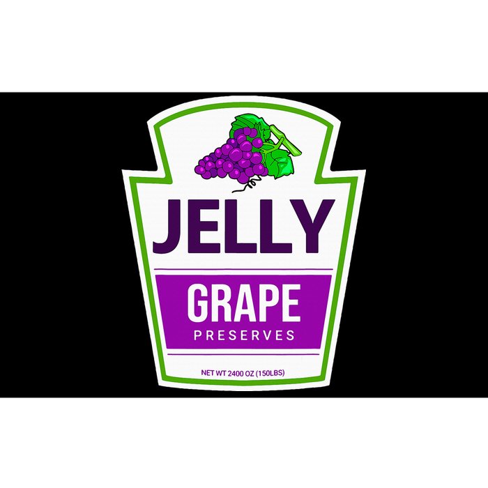 Lazy Costume Tees Grape Jelly Jar For Halloween Bumper Sticker