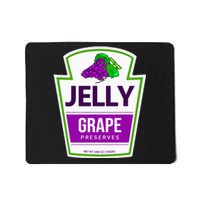 Lazy Costume Tees Grape Jelly Jar For Halloween Mousepad