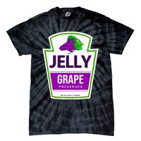 Lazy Costume Tees Grape Jelly Jar For Halloween Tie-Dye T-Shirt