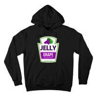 Lazy Costume Tees Grape Jelly Jar For Halloween Tall Hoodie