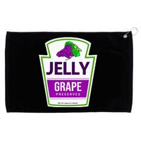 Lazy Costume Tees Grape Jelly Jar For Halloween Grommeted Golf Towel