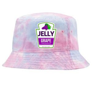 Lazy Costume Tees Grape Jelly Jar For Halloween Tie-Dyed Bucket Hat