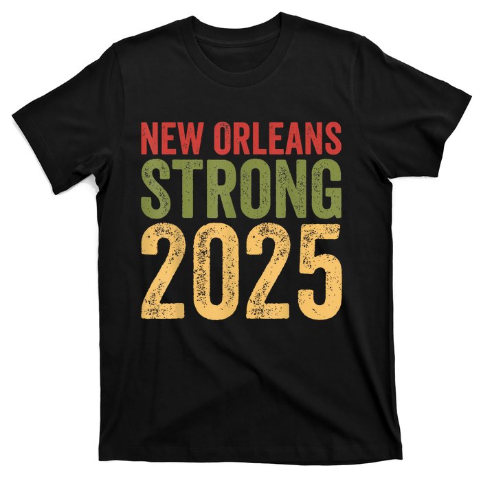 Louisiana Culture T Vintag We Stand Nola Strong Appare T-Shirt