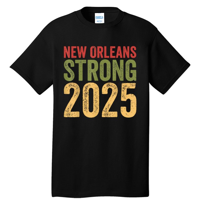 Louisiana Culture T Vintag We Stand Nola Strong Appare Tall T-Shirt