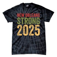 Louisiana Culture T Vintag We Stand Nola Strong Appare Tie-Dye T-Shirt