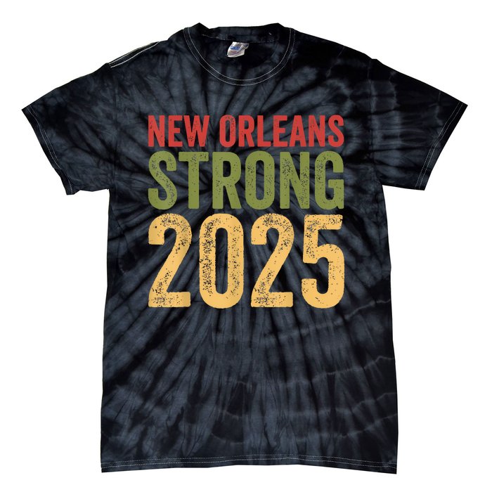 Louisiana Culture T Vintag We Stand Nola Strong Appare Tie-Dye T-Shirt