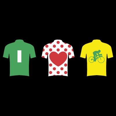 Love Cycling TDF Jerseys T-Shirt