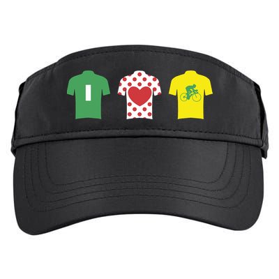 Love Cycling TDF Jerseys Adult Drive Performance Visor