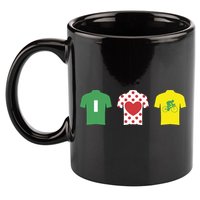 Love Cycling TDF Jerseys 11oz C Handle Ceramic Mug