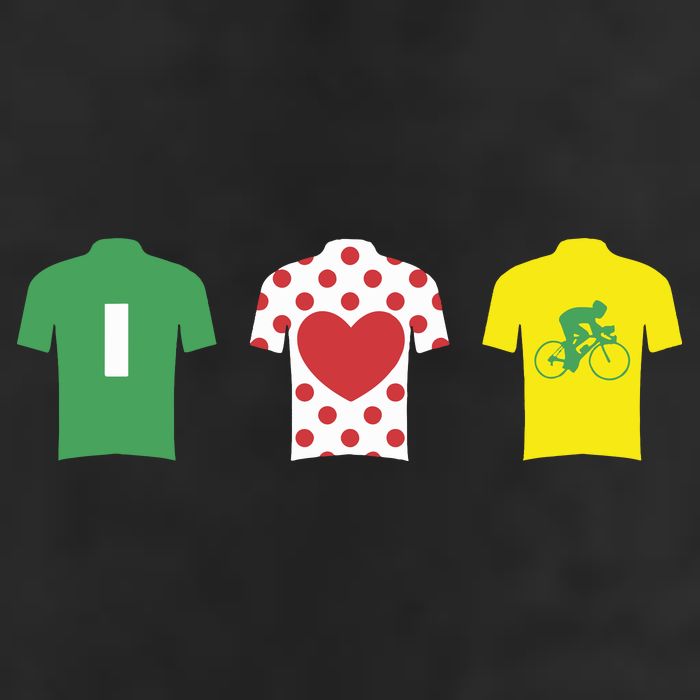 Love Cycling TDF Jerseys 11oz C Handle Ceramic Mug