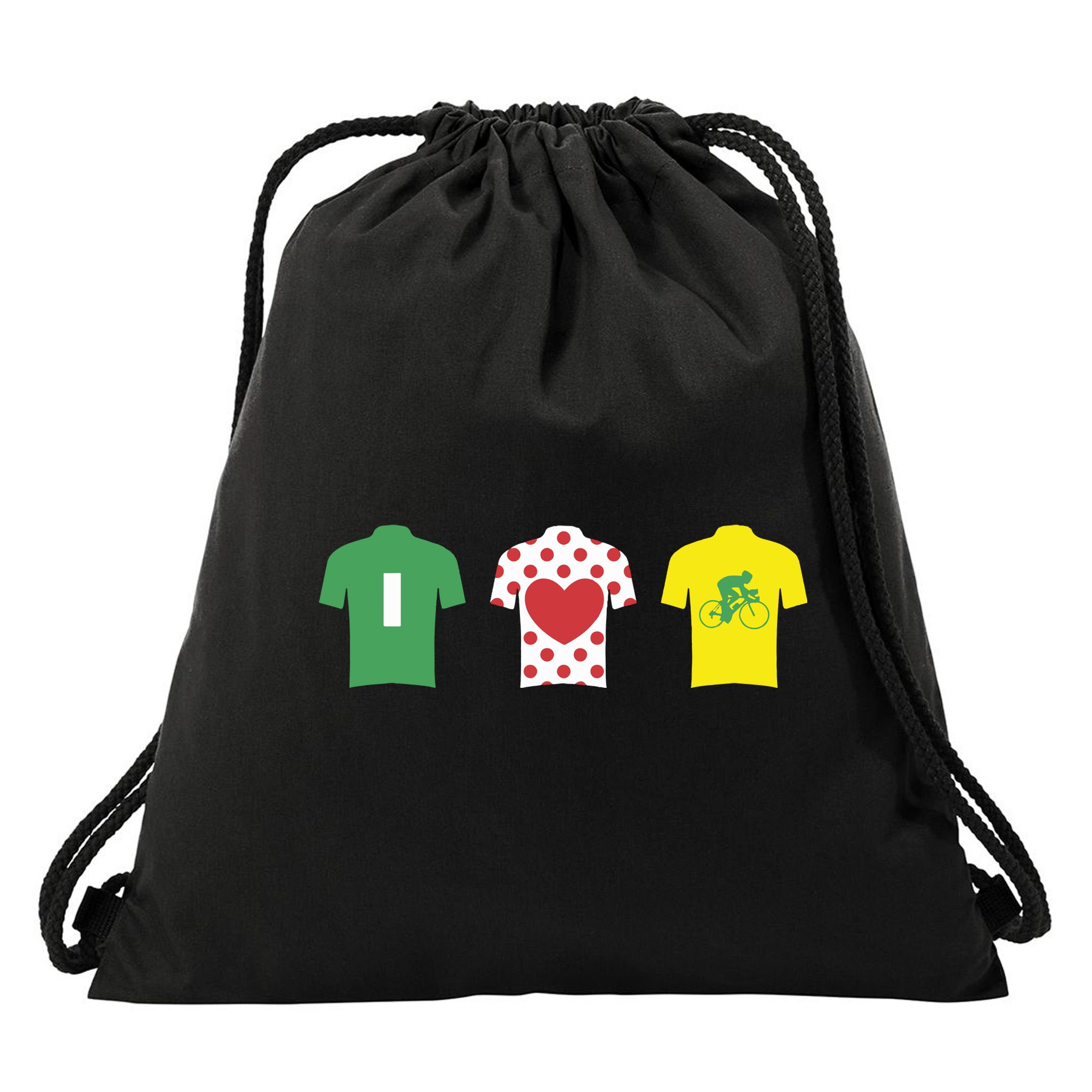 Love Cycling TDF Jerseys Drawstring Bag