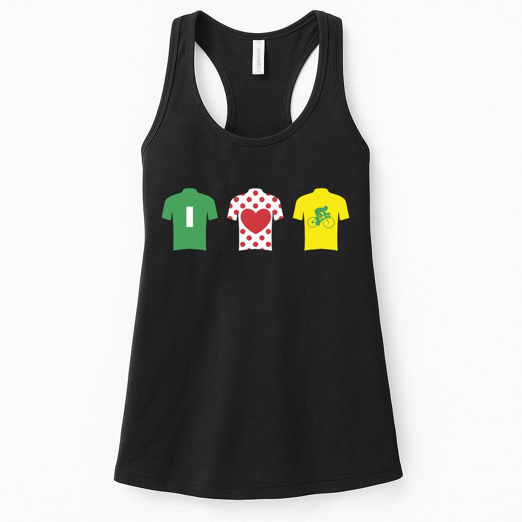 Love Cycling TDF Jerseys Womens Tank Top