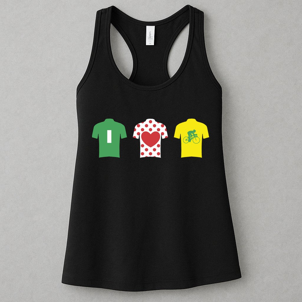 Love Cycling TDF Jerseys Womens Tank Top