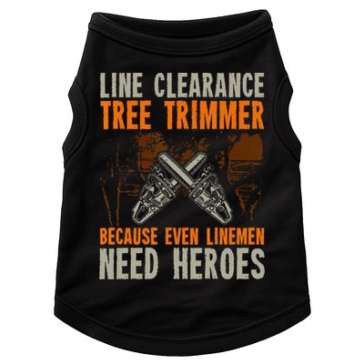 Line Clearance Tree Trimmer Arborist Doggie Tank