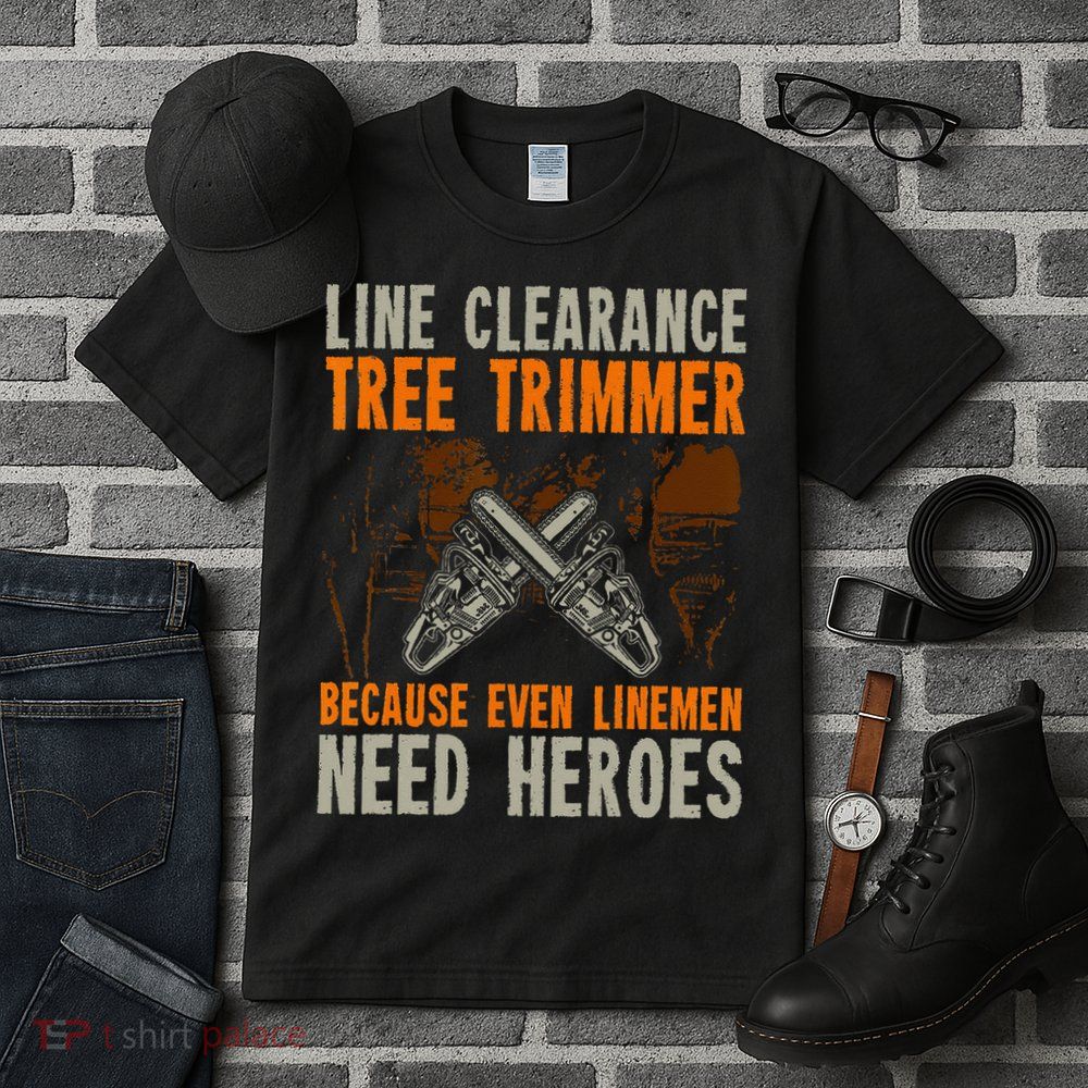 Line Clearance Tree Trimmer Arborist Tall T-Shirt