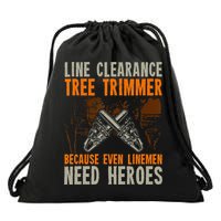 Line Clearance Tree Trimmer Arborist Drawstring Bag