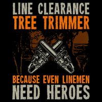 Line Clearance Tree Trimmer Arborist Cropped Pullover Crew