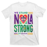 Louisiana Culture T Vintag We Stand Nola Strong Apparel T-Shirt