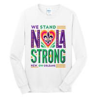 Louisiana Culture T Vintag We Stand Nola Strong Apparel Tall Long Sleeve T-Shirt