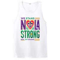 Louisiana Culture T Vintag We Stand Nola Strong Apparel PosiCharge Competitor Tank