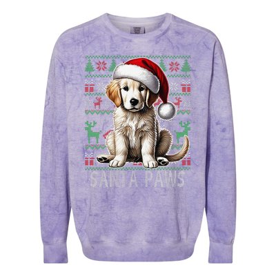 Labrador Christmas Ugly Sweater Funny Dog Lover Xmas Colorblast Crewneck Sweatshirt