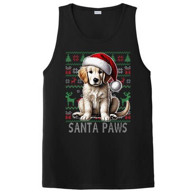 Labrador Christmas Ugly Sweater Funny Dog Lover Xmas PosiCharge Competitor Tank