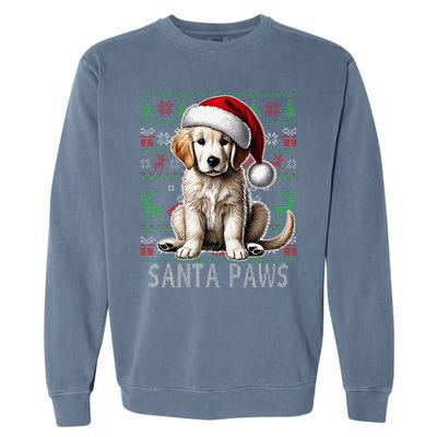 Labrador Christmas Ugly Sweater Funny Dog Lover Xmas Garment-Dyed Sweatshirt