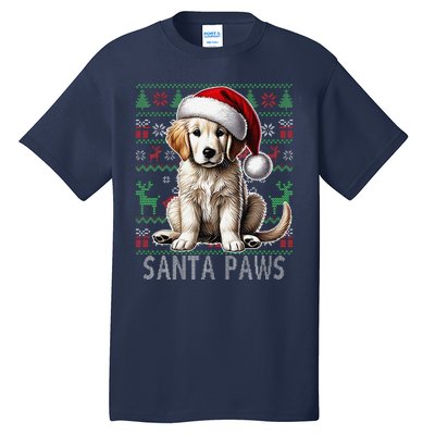 Labrador Christmas Ugly Sweater Funny Dog Lover Xmas Tall T-Shirt