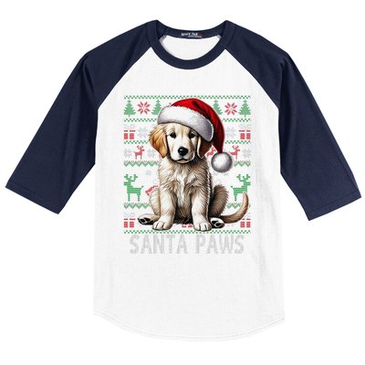 Labrador Christmas Ugly Sweater Funny Dog Lover Xmas Baseball Sleeve Shirt