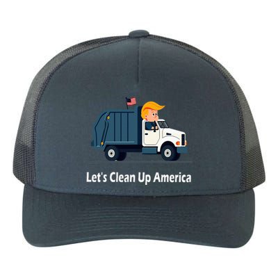 LetS Clean Up America With AmericaS Favorite Garbage Yupoong Adult 5-Panel Trucker Hat