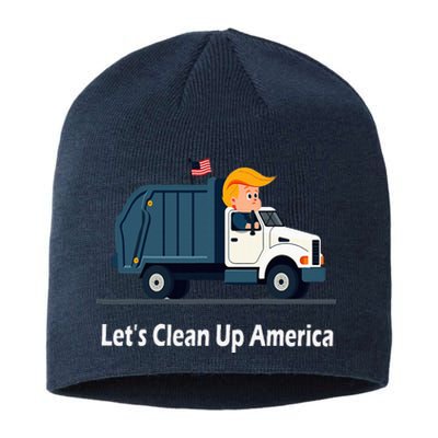 LetS Clean Up America With AmericaS Favorite Garbage Sustainable Beanie