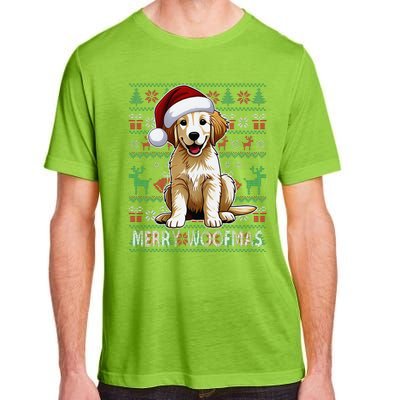 Labrador Christmas Ugly Sweater Funny Dog Lover Xmas Adult ChromaSoft Performance T-Shirt