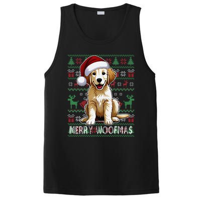 Labrador Christmas Ugly Sweater Funny Dog Lover Xmas PosiCharge Competitor Tank