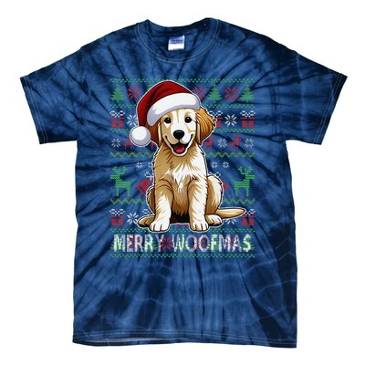 Labrador Christmas Ugly Sweater Funny Dog Lover Xmas Tie-Dye T-Shirt