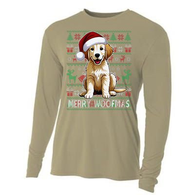 Labrador Christmas Ugly Sweater Funny Dog Lover Xmas Cooling Performance Long Sleeve Crew