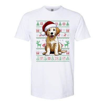 Labrador Christmas Ugly Sweater Funny Dog Lover Xmas Softstyle CVC T-Shirt