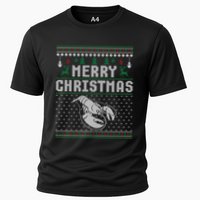 Lobster Christmas Ugly Funny Xmas Gift Cooling Performance Crew T-Shirt