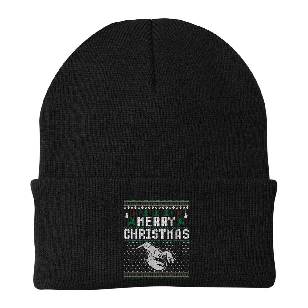 Lobster Christmas Ugly Funny Xmas Gift Beanie