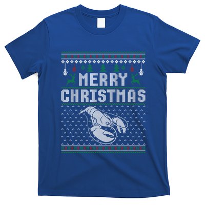 Lobster Christmas Ugly Funny Xmas Gift T-Shirt