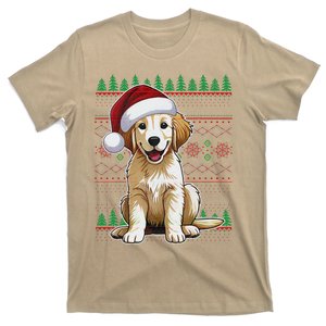 Labrador Christmas Ugly Sweater Funny Dog Lover Xmas T-Shirt