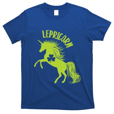 Lepricorn Cute Unicorn Leprechaun St Patricks Clover Gift T-Shirt
