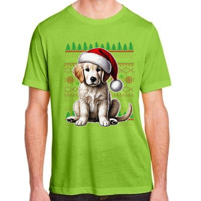 Labrador Christmas Ugly Sweater Funny Dog Lover Xmas Adult ChromaSoft Performance T-Shirt