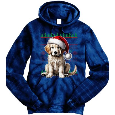 Labrador Christmas Ugly Sweater Funny Dog Lover Xmas Tie Dye Hoodie