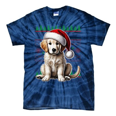 Labrador Christmas Ugly Sweater Funny Dog Lover Xmas Tie-Dye T-Shirt