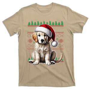 Labrador Christmas Ugly Sweater Funny Dog Lover Xmas T-Shirt