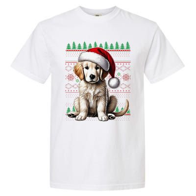 Labrador Christmas Ugly Sweater Funny Dog Lover Xmas Garment-Dyed Heavyweight T-Shirt