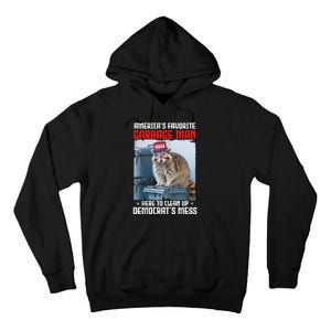 LetS Clean Up America With AmericaS Favorite Garbage Man Tall Hoodie