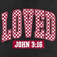 Loved Christian Valentines Great Gift 7 Panel Mesh Trucker Snapback Hat