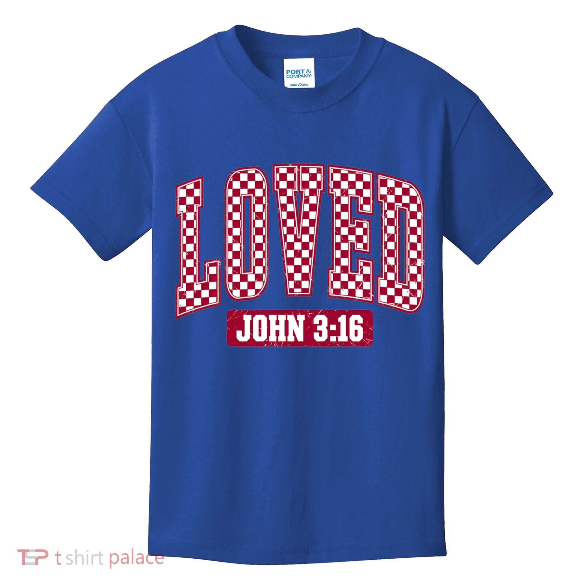Loved Christian Valentines Great Gift Kids T-Shirt