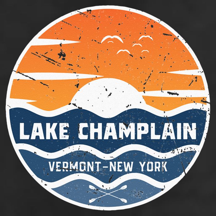 Lake Champlain Vermont New York Lake Champlain Cool Comfort Performance Bucket Hat